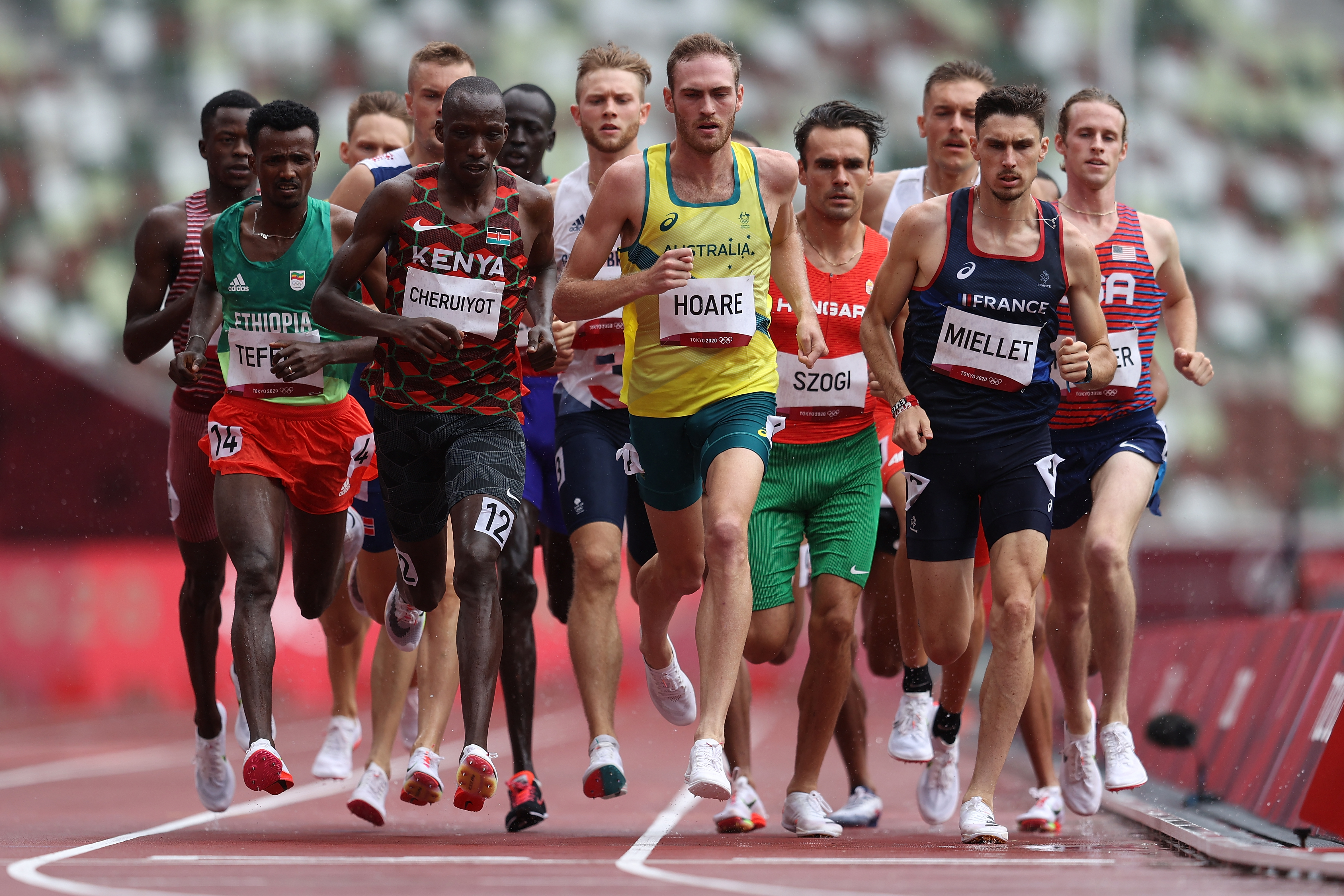 Oli Hoare looking strong.