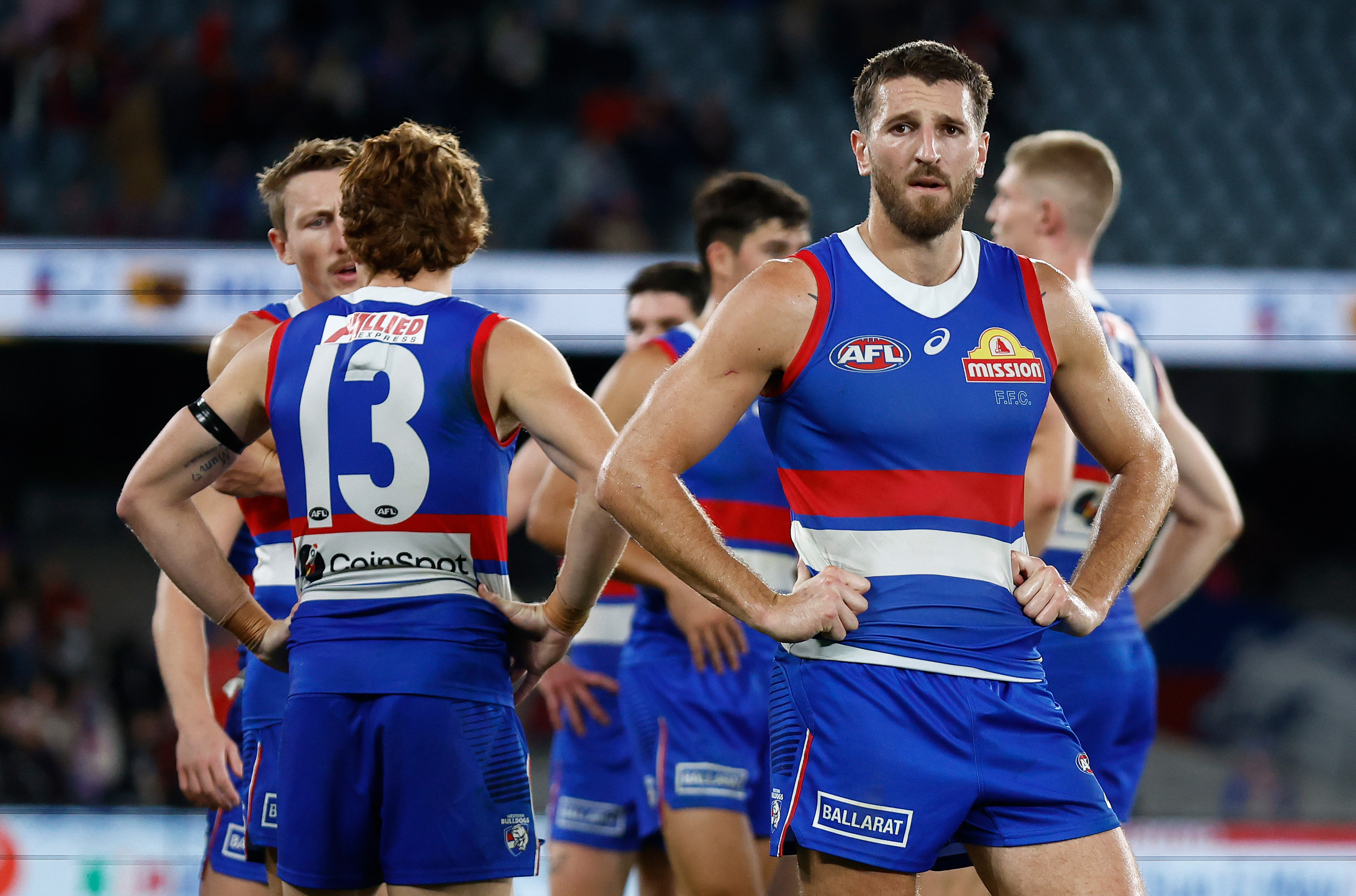 The Bulldogs lost by 29 points on Friday night.