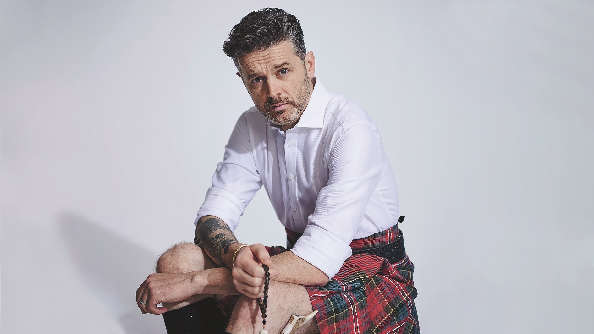 ***EMBARGOED FOR GOOD WEEKEND, AUGUST 7/21 ISSUE***
Jock Zonfrillo photographed for Good Weekend in Sydney, May 2021.

Photograph by Nic Walker (photographer on contract, no restrictions)

Grooming: Desiree Wise 

