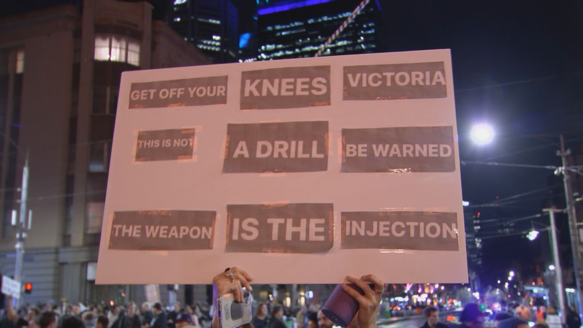 Flinders Street protests