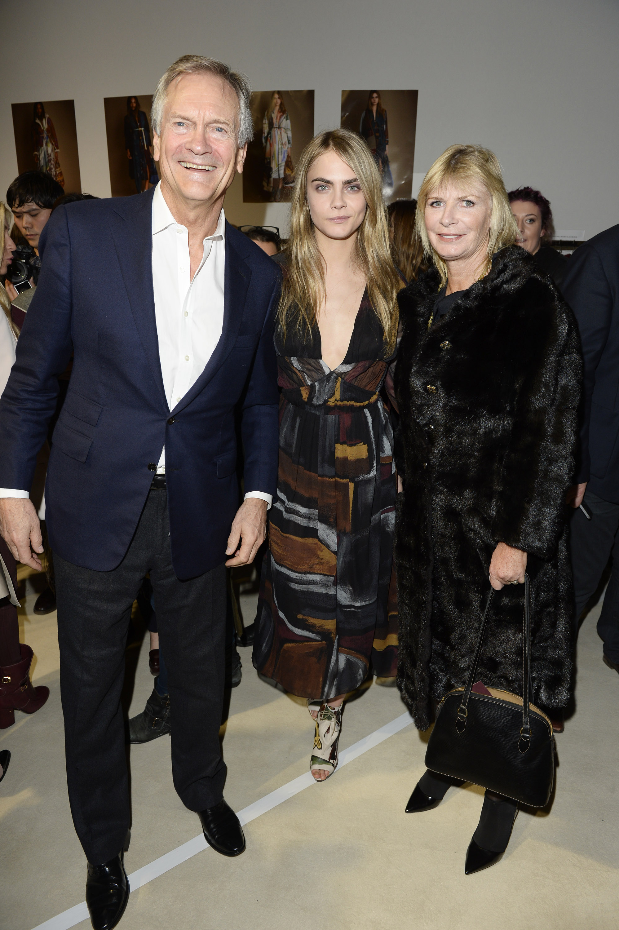 Charles Delevingne, Cara Delevingne and Pandora Delevingne