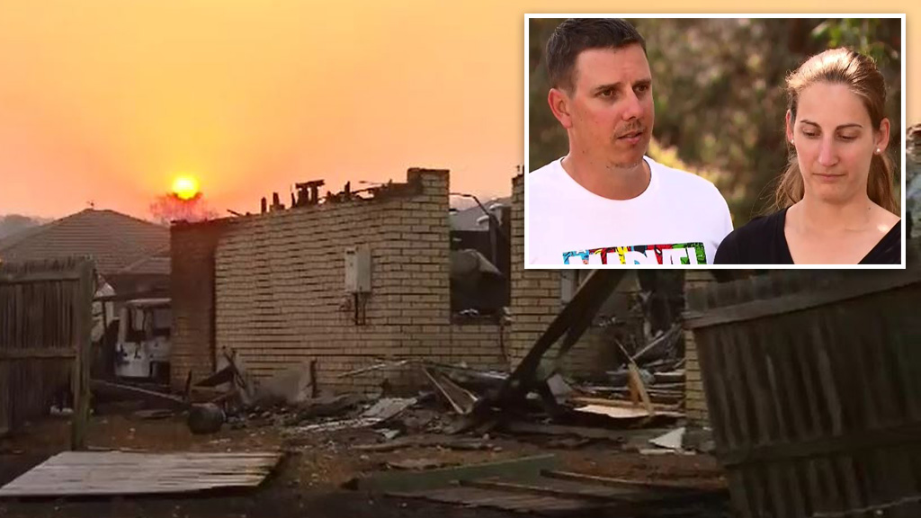 Family loses everything in fire just months after dad suffers cardiac arrest