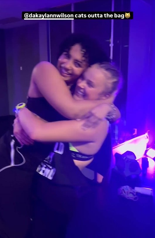 JoJo Siwa and Dakayla Wilson