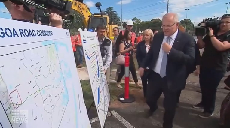 Prime Minister Scott Morrison has become embroiled in a commuter car parks scandal.