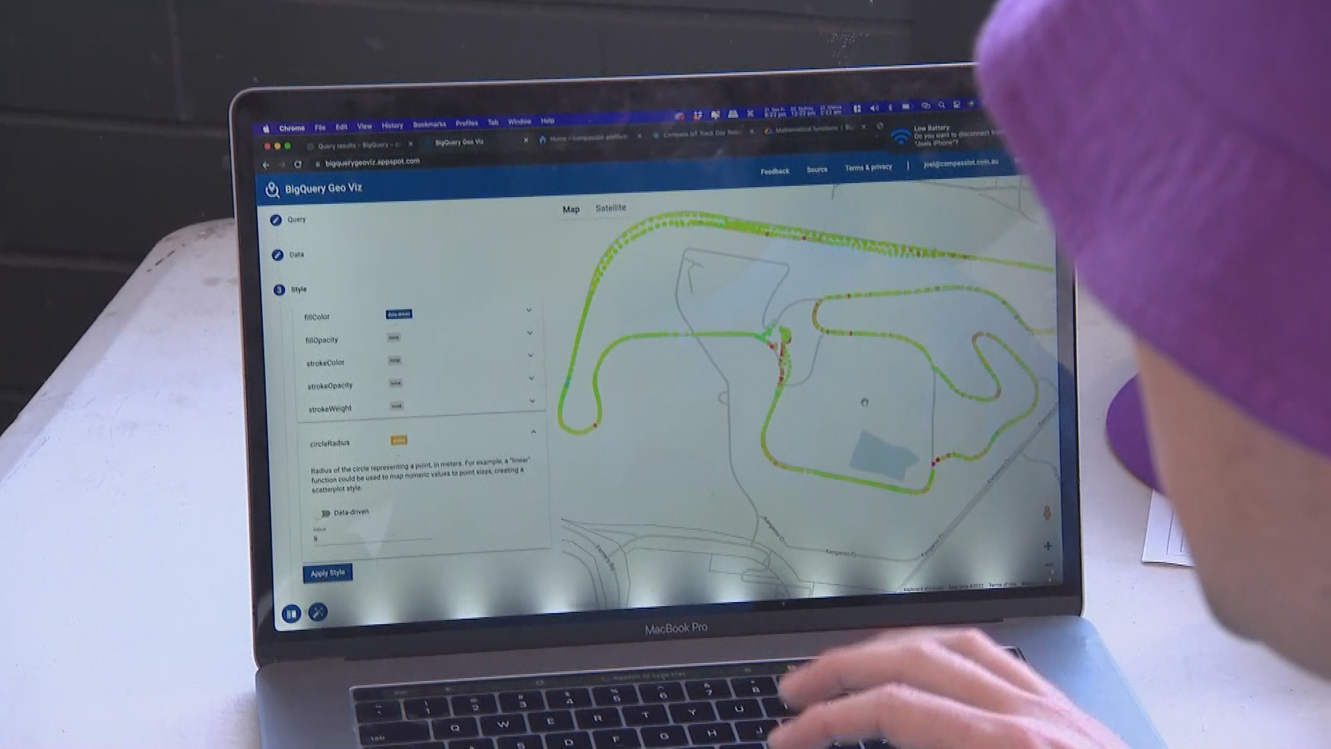 A simulation is collecting data to predict accident hotspots in NSW as well as enhance road safety initiatives.