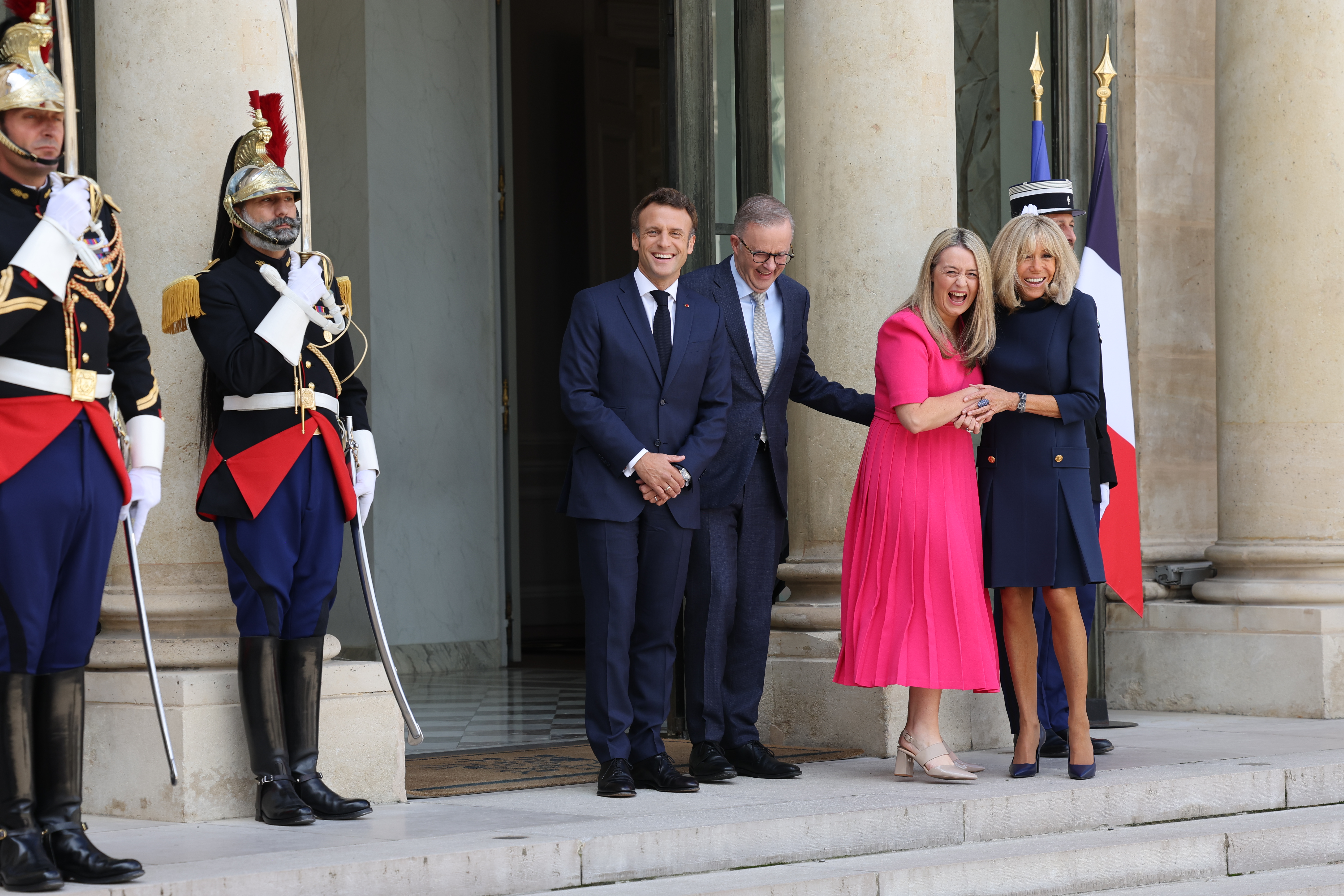 'A new chapter': Macron welcomes Albanese in Paris