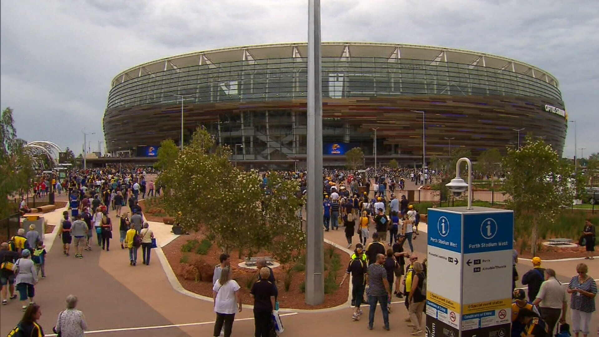 Western Australia Covid 19 Update No Crowd At Optus Stadium For Wa Afl Derby