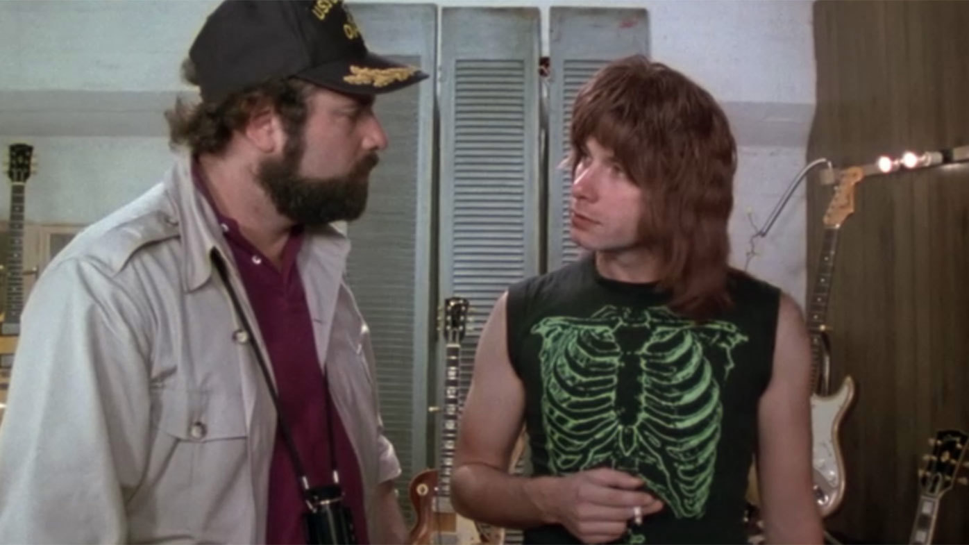 Rob Reiner with Christopher Guest in his directorial debut This Is Spinal Tap.