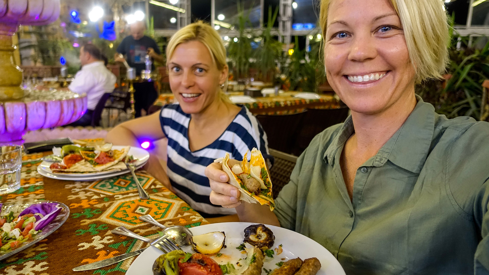 The 'Very Hungry nomads' have travelled to every country in the world.