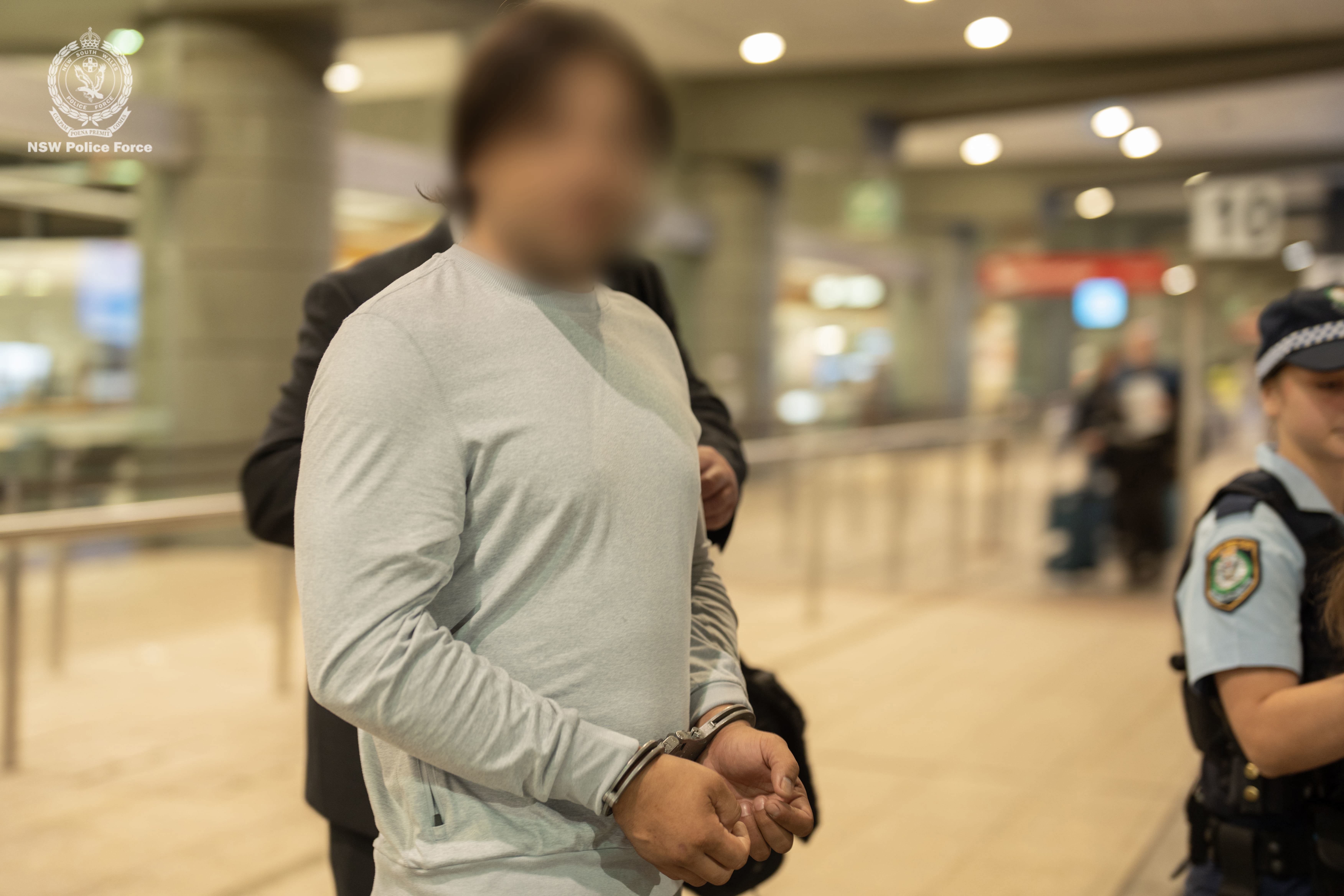 The man has been hit with 18 charges.