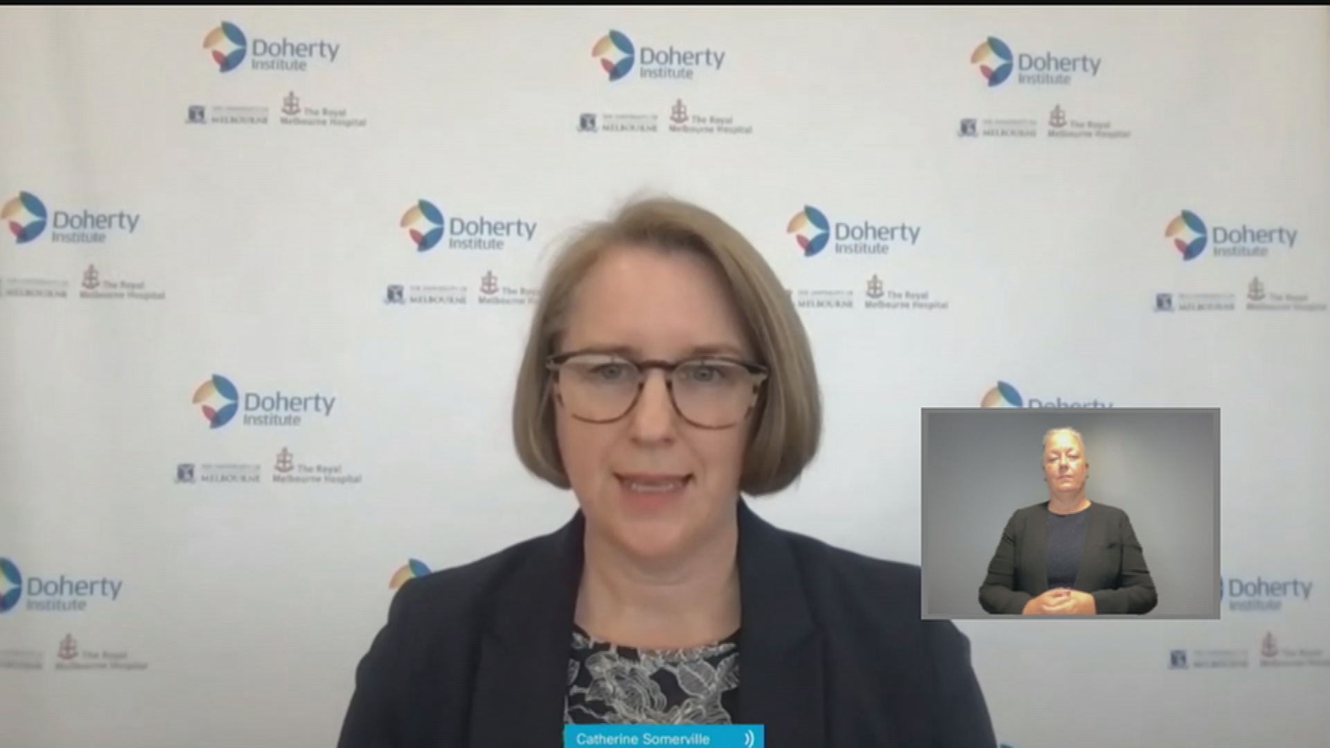 The Doherty Institute's Professor Jodie McVernon explained the modelling today.