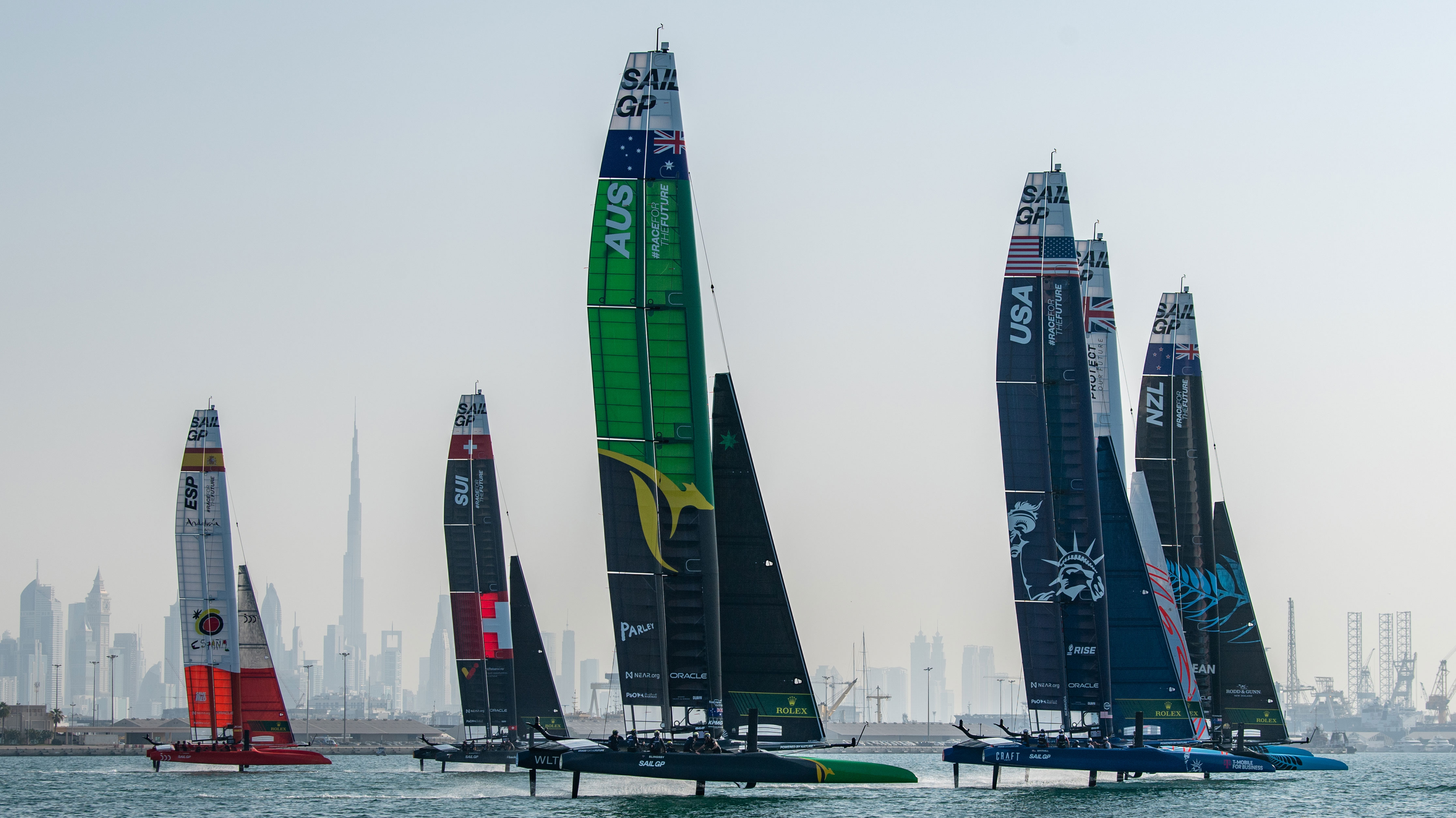 Sailing news 2022 SailGP event 7, Dubai schedule, leaderboard