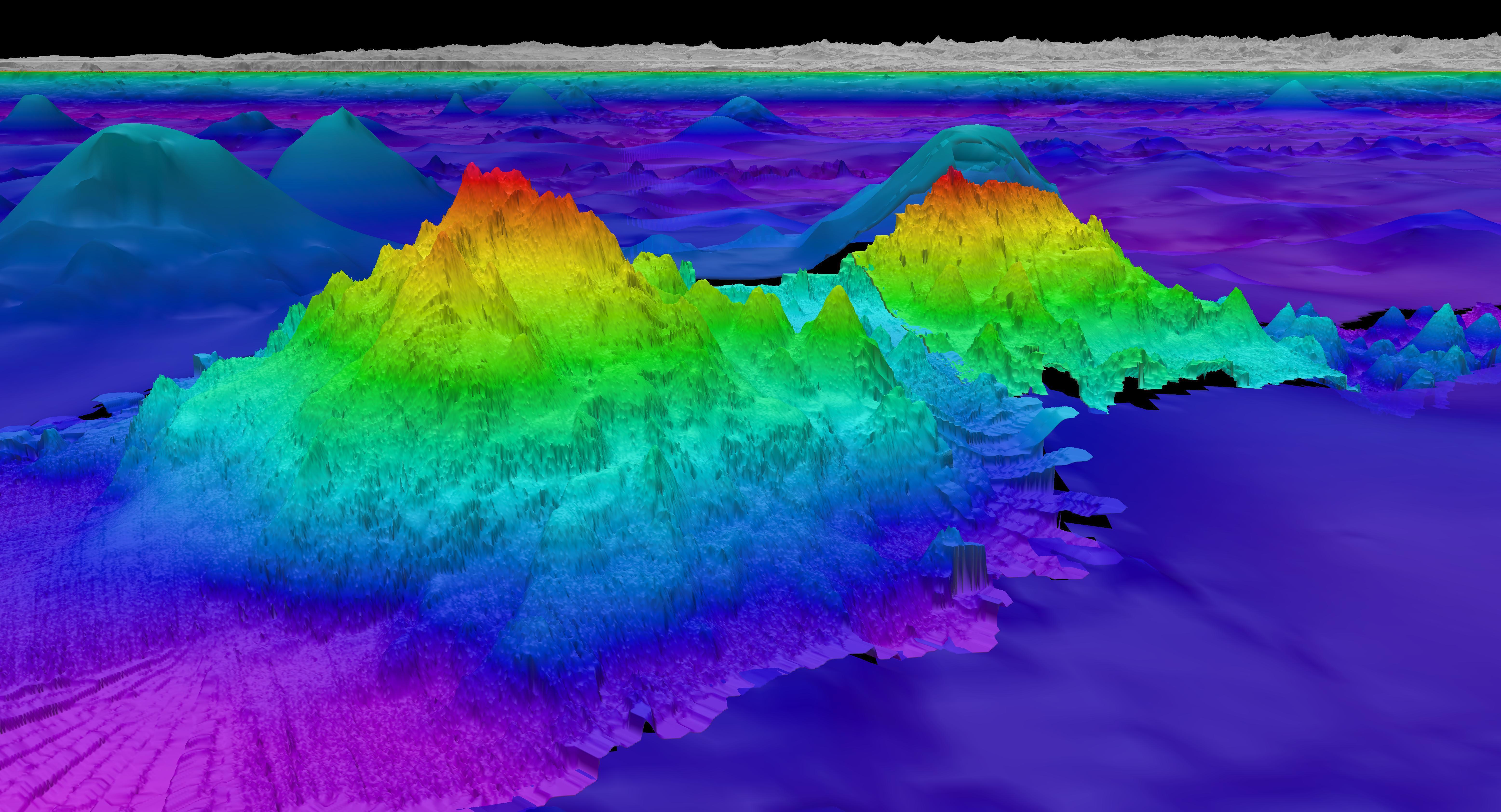 Underwater mountains three times taller than world’s largest structure discovered