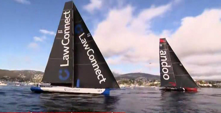 yacht line honours sydney to hobart