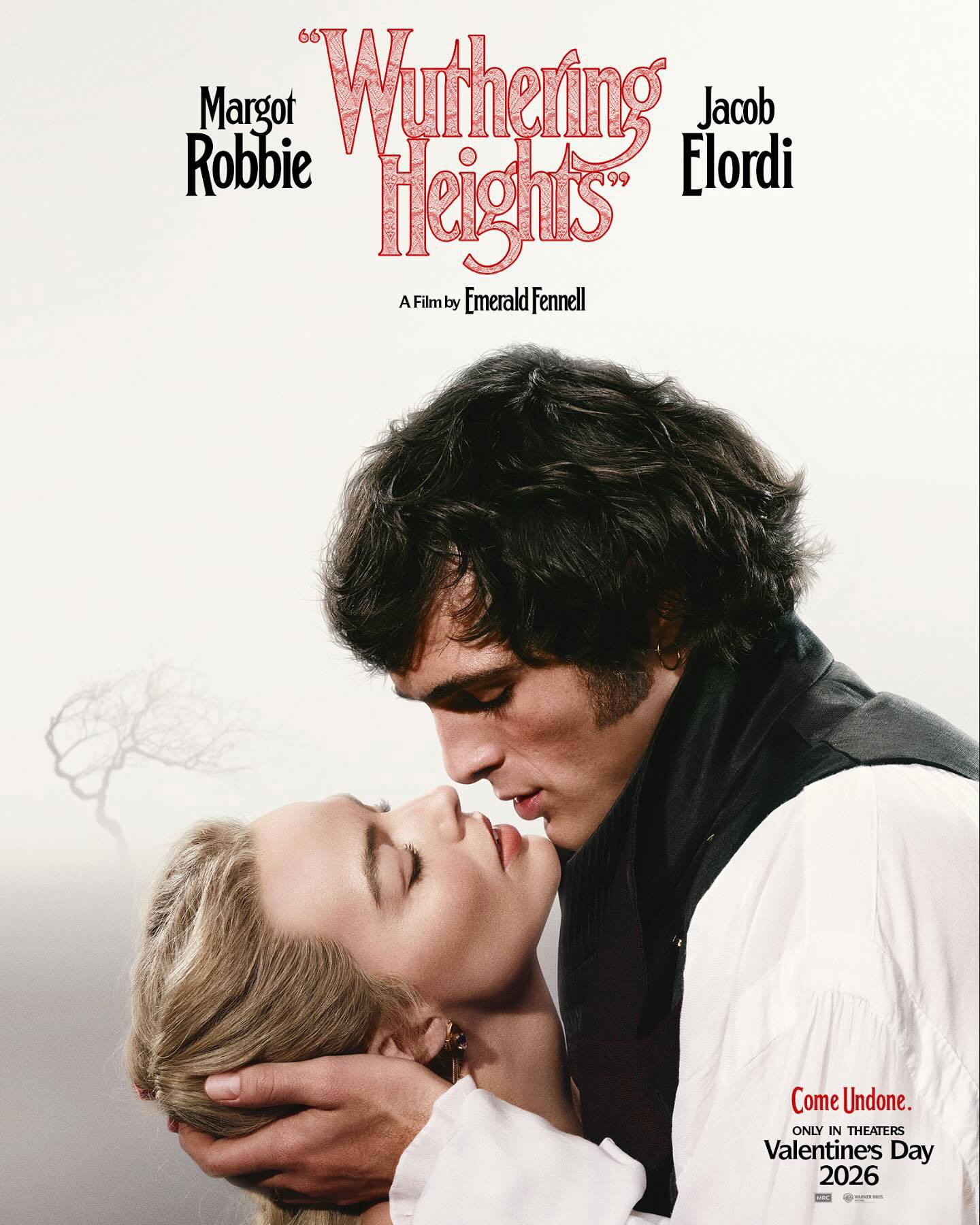 Margot Robbie and Jacob Elordi in Wuthering Heights 2026