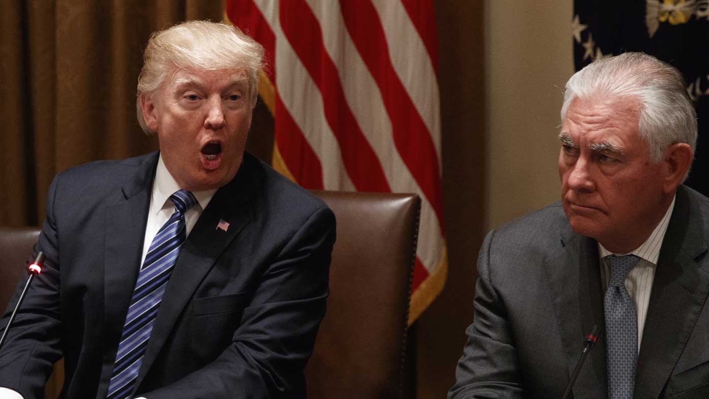 Donald Trump had a 'really limited' understanding of history, Rex Tillerson has said.
