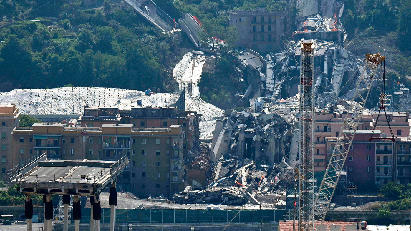 Genoa Morandi bridge