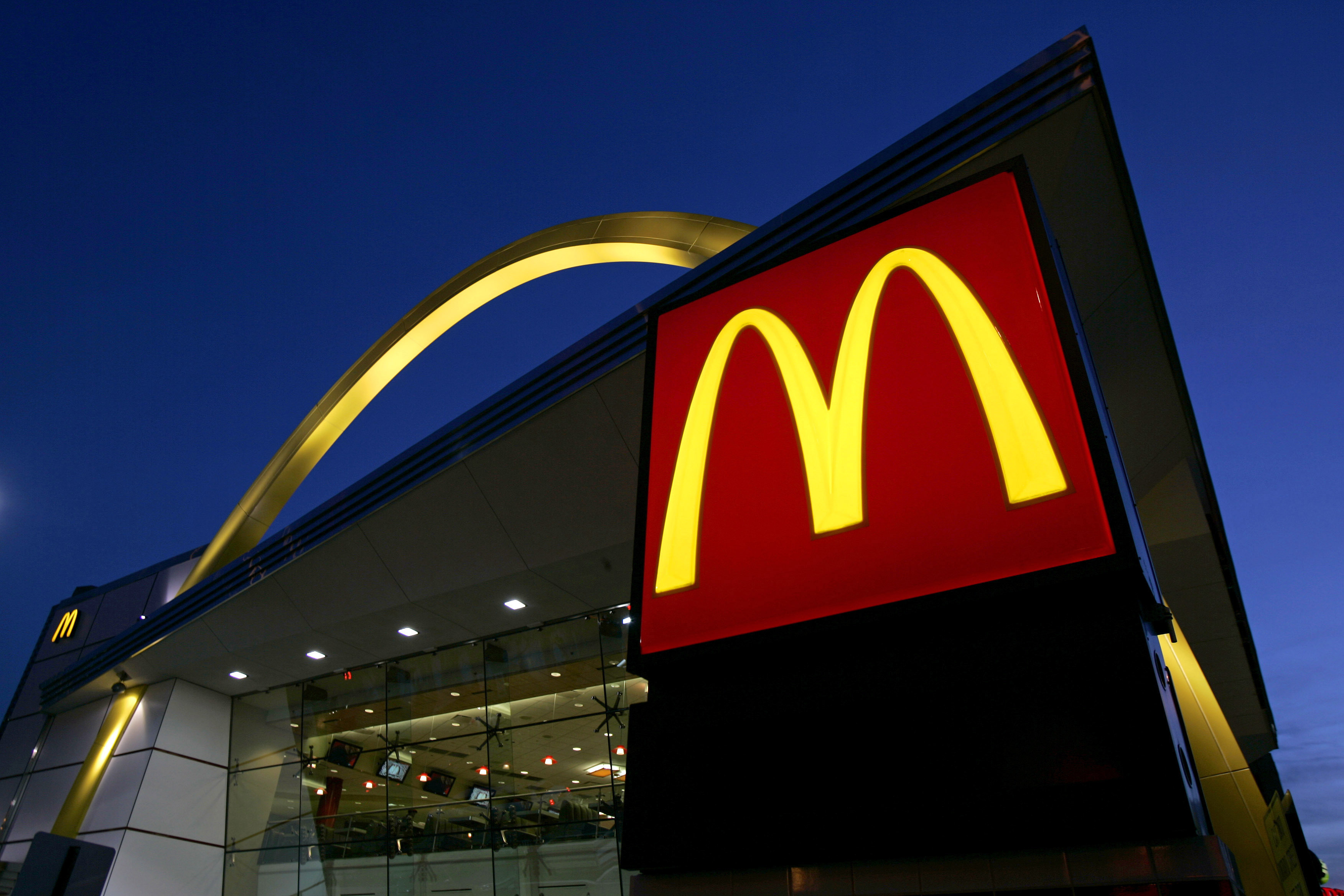 Los arcos dorados de McDonald's