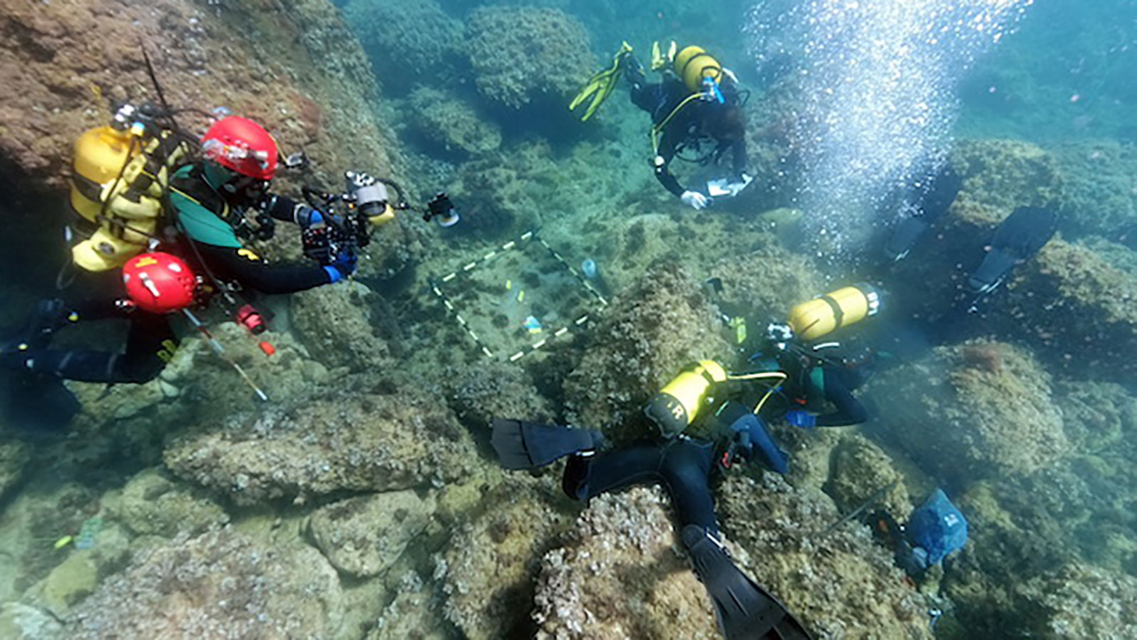 Amateur freedivers discover gold coins believed to date back to the fall of the Western Roman Empire. 