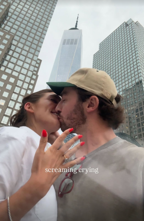 Daniel Neeson and Natalie Ackerman engagement