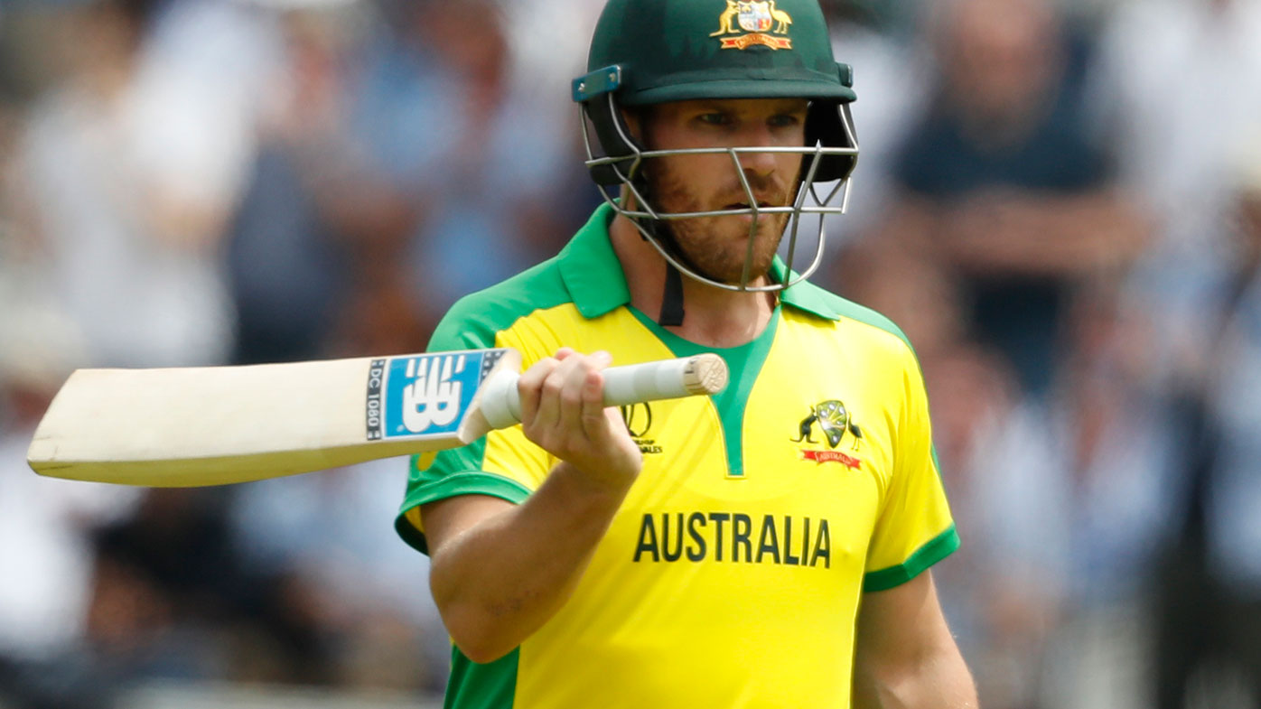 Aaron Finch is in doubt for Sunday's T20 against Sri Lanka.