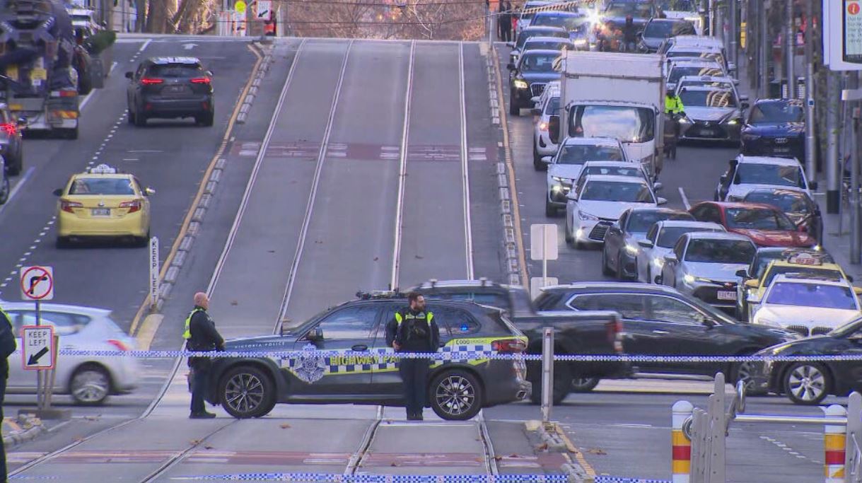 Mystery surrounds a body found on one of Melbourne's busiest streets early this morning. Police discovered the man's body on Collins Street in the CBD around 4am.
