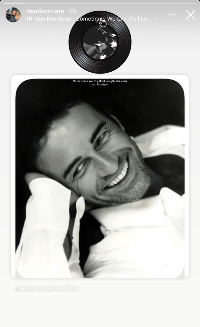 Madison McMahon's tribute for Julian McMahon