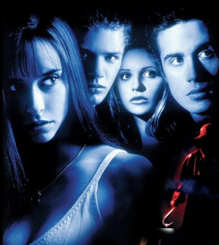 The official poster for the 1997 film I Know What You Did Last Summer.