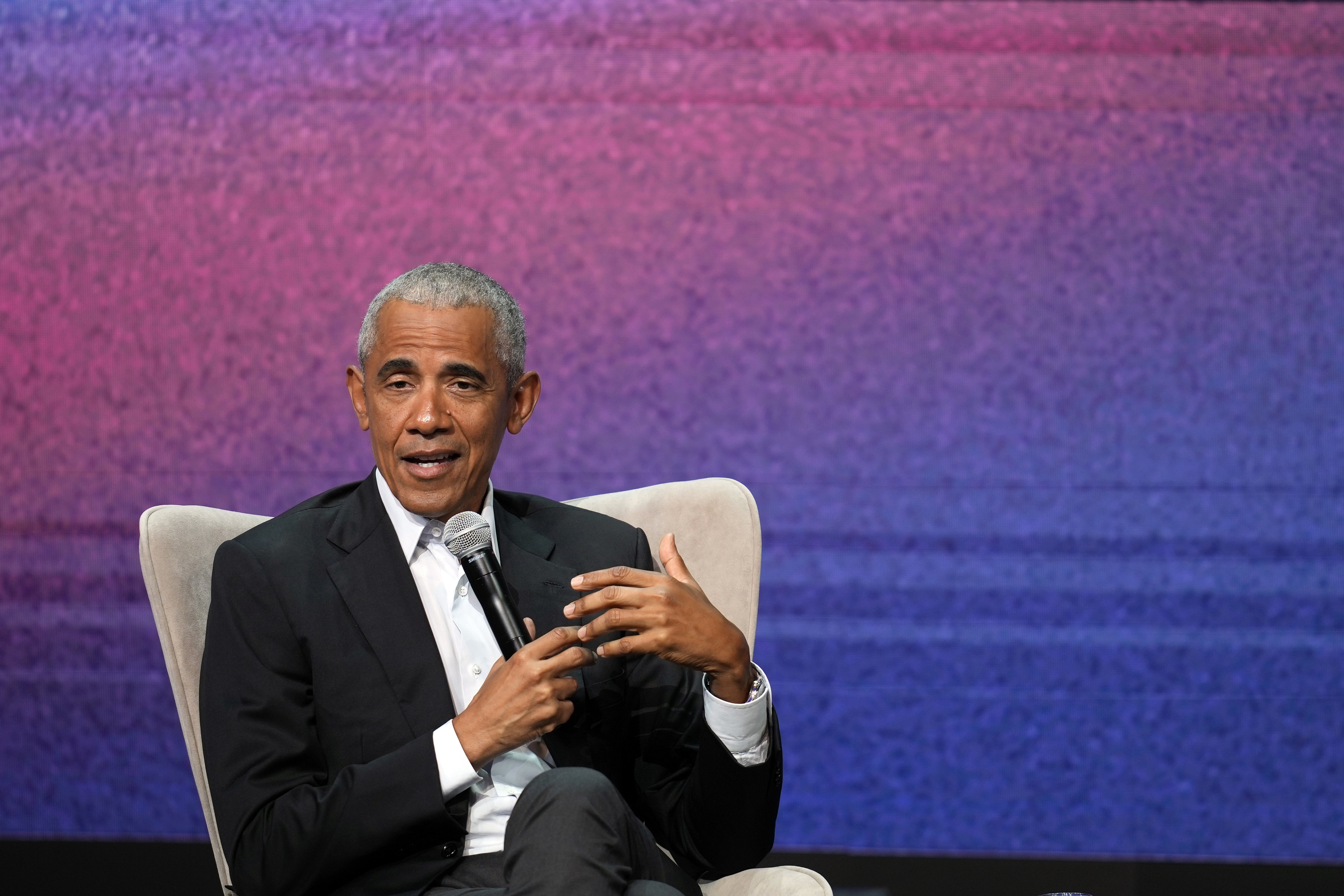 El expresidente estadounidense Barack Obama