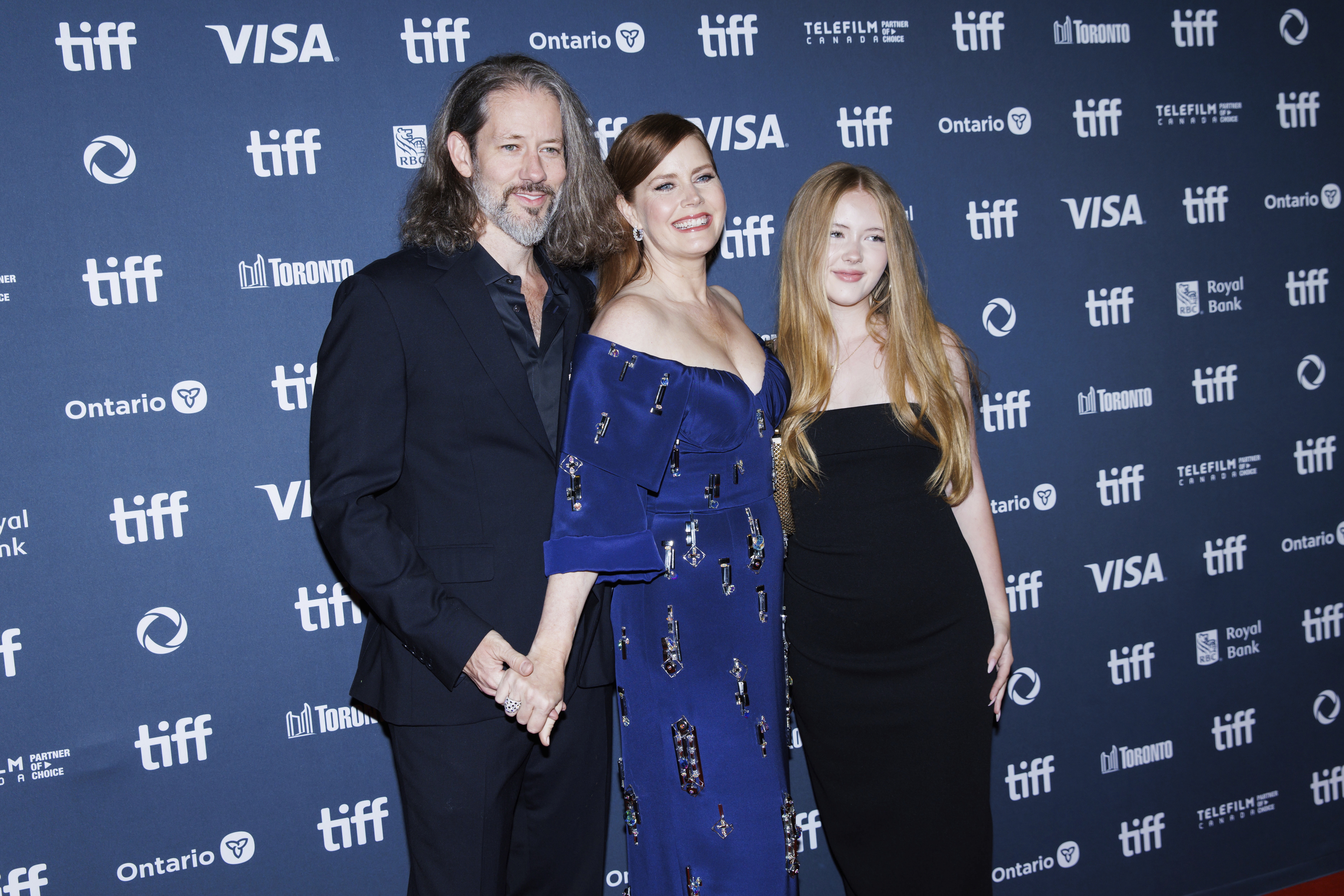 Darren Le Gallo, Amy Adams and Aviana Le Gallo