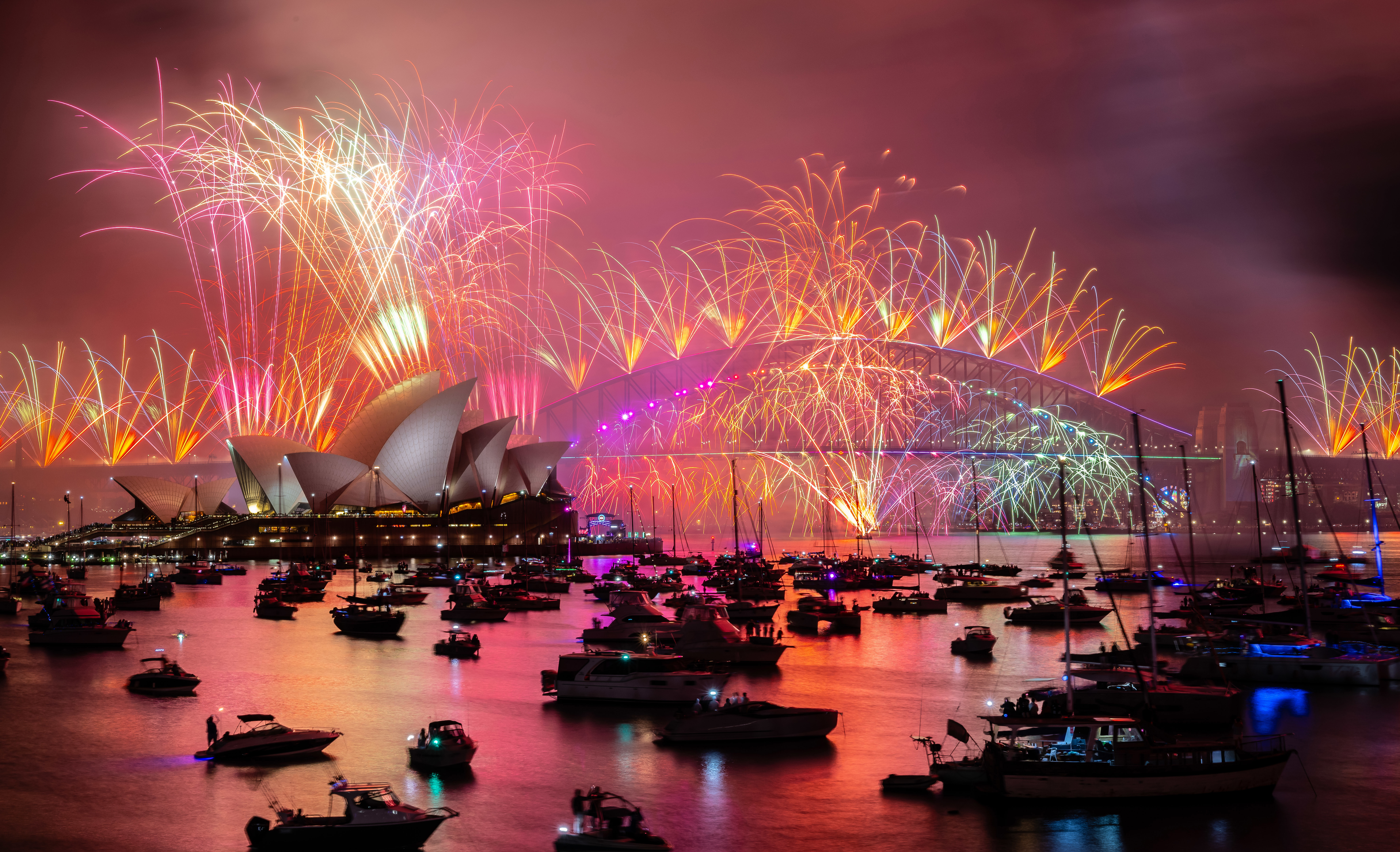 The Sydney New Year's fireworks is an anticipated event on the city's calendar.