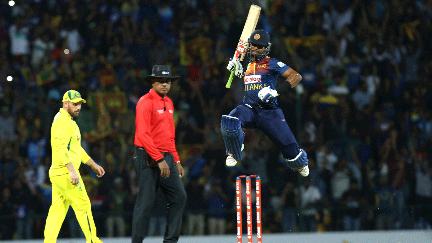 Setengah abad Dasun Shanaka memberi Sri Lanka kemenangan di T20 ke-3 vs Australia, hasil, sorotan, skor