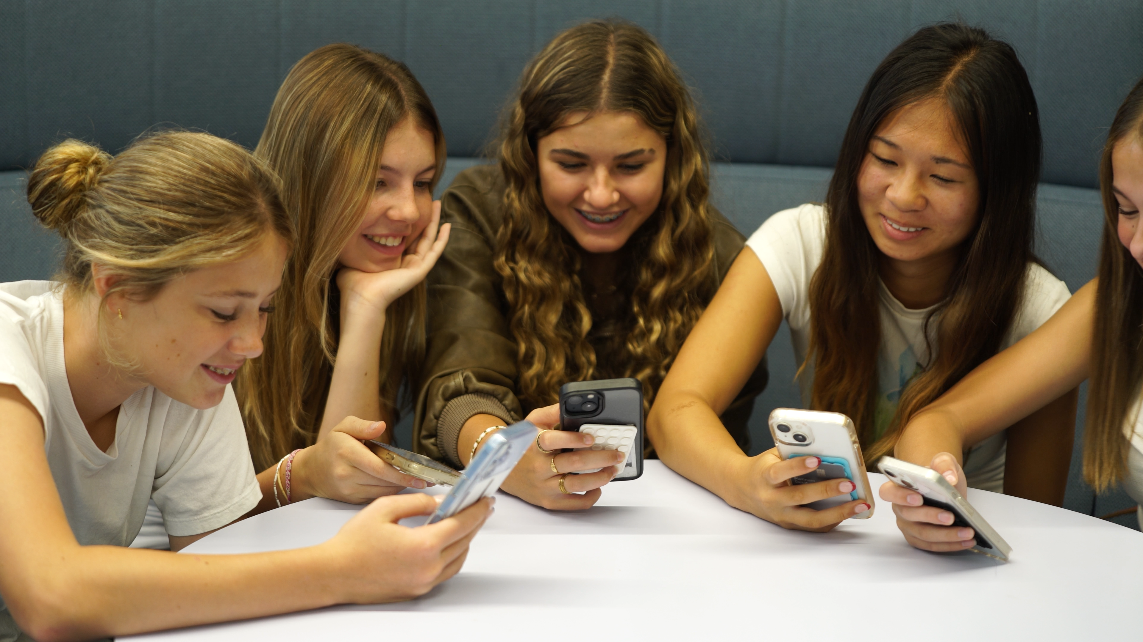 Emme Anderson, Zara Connonly, Zoe Buttel and Alicia Liu are all under the age of 16, meaning they should be affected by the social media ban.
