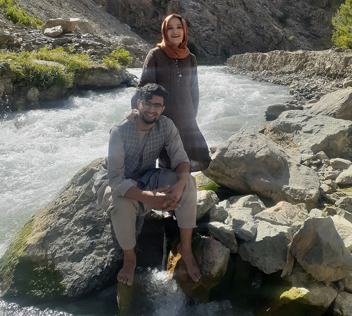 The couple said Kabul changed overnight as the Taliban stormed to power.