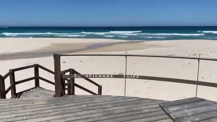 A husband and wife drowned while trying to save their daughter in rough waters at Conspicuous Beach in southern Western Australia.