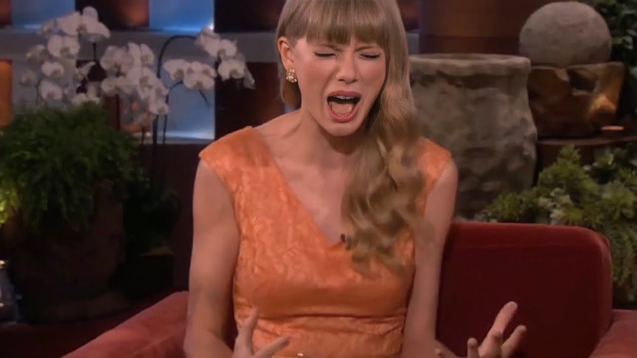 At one point, Swift actively asks Ellen to stop questioning her about men.