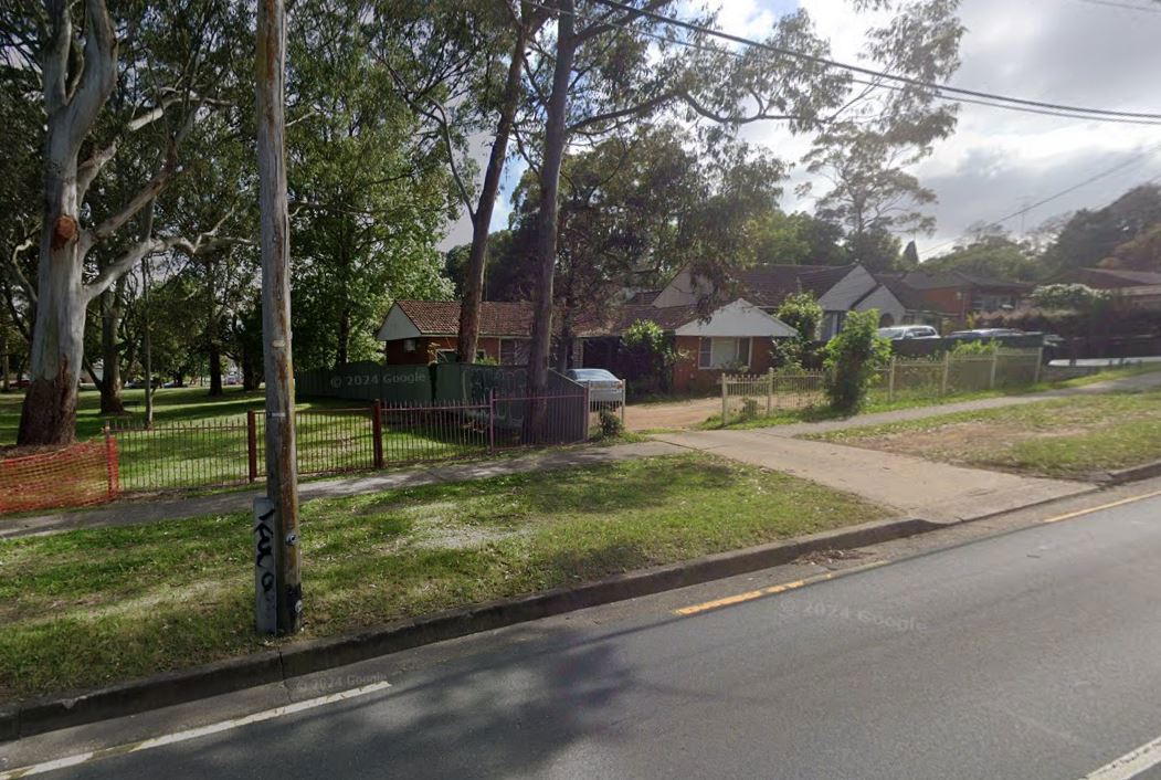 The boy was located on Carlingford Road at Carlingford, near Darwin Street, about 6pm today.