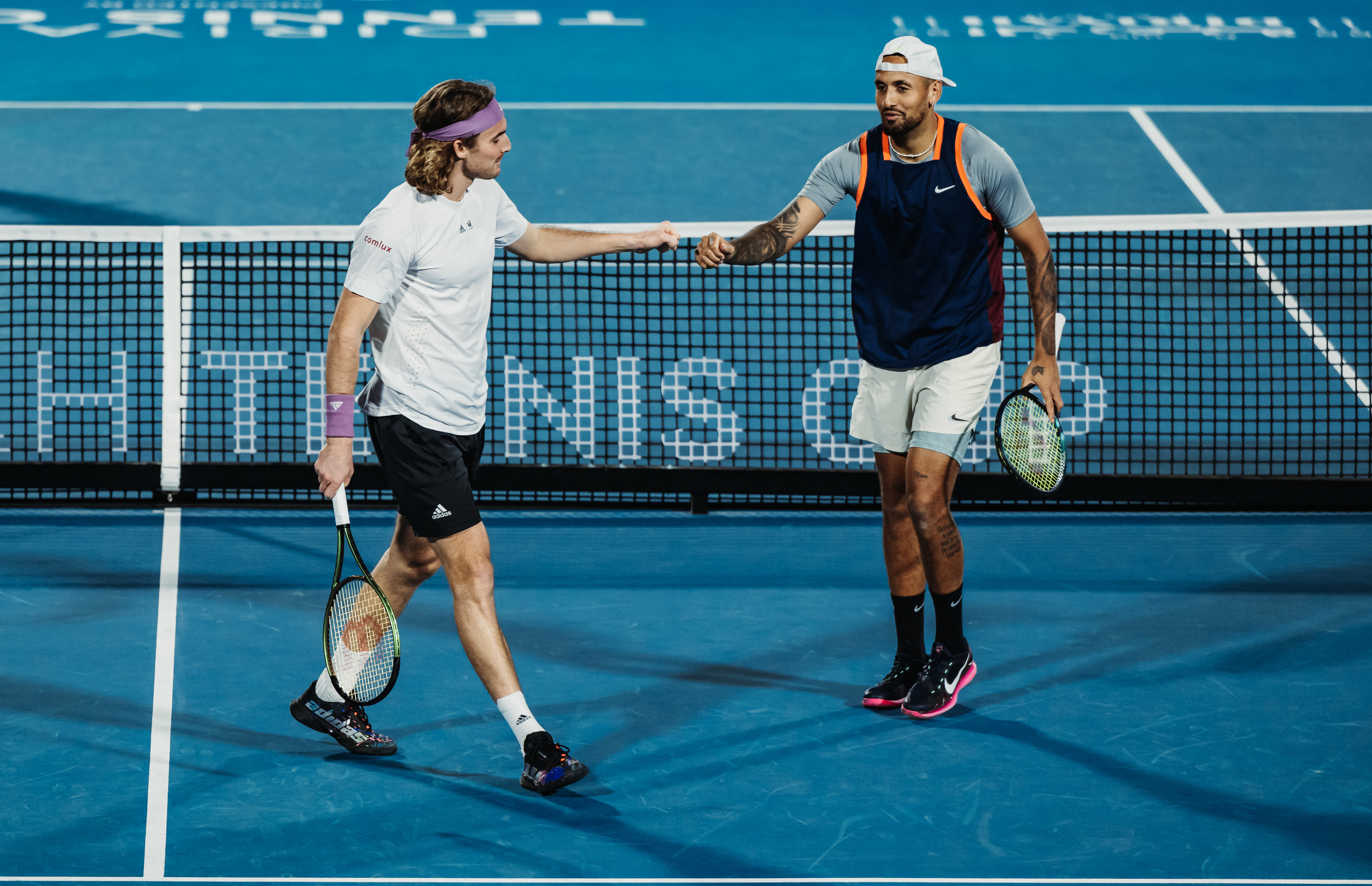 Tenis news 2022 Nick Kyrgios and Stefanos Tsitsipas team up in Diriyah Tennis Cup doubles