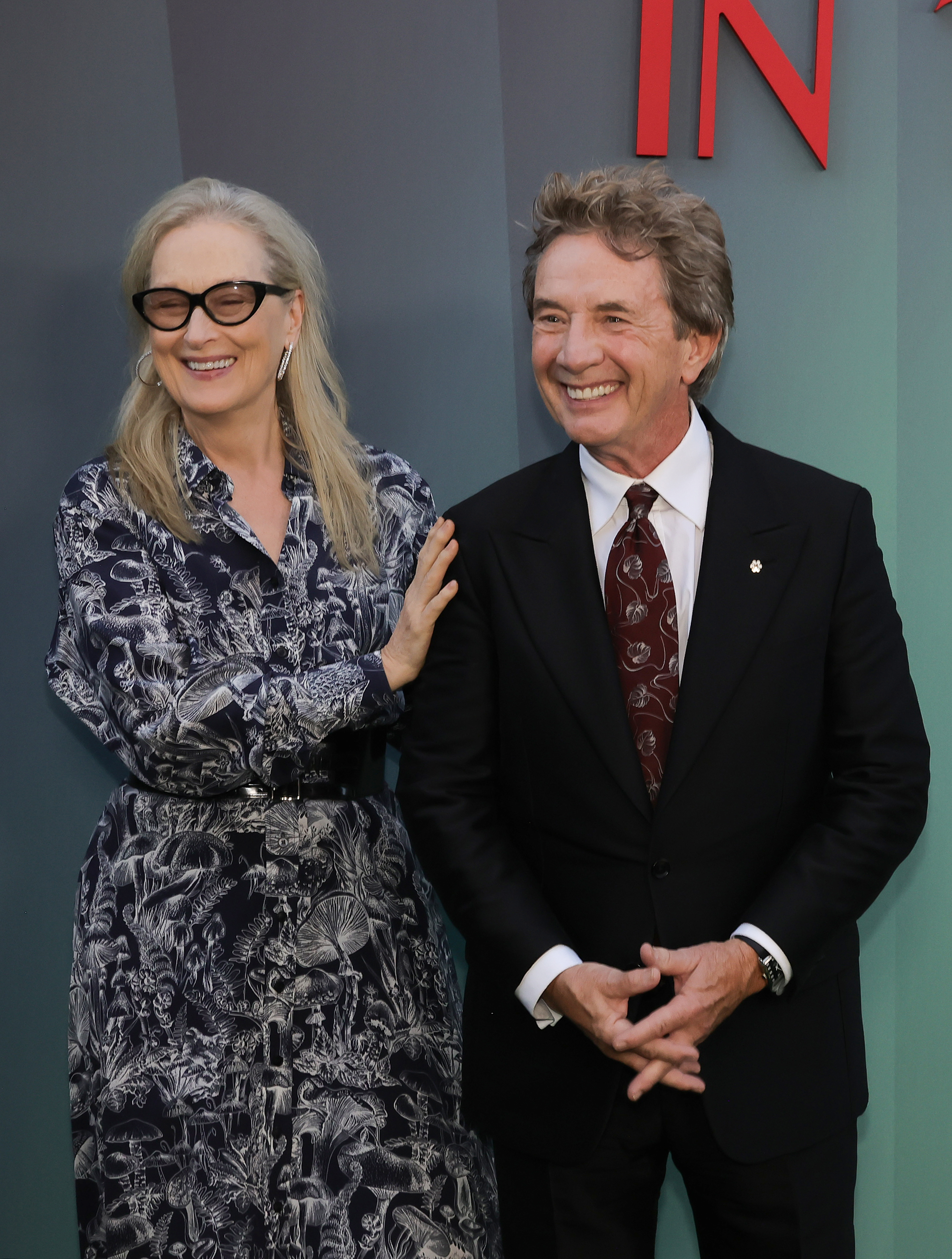 Meryl Streep and Martin Short