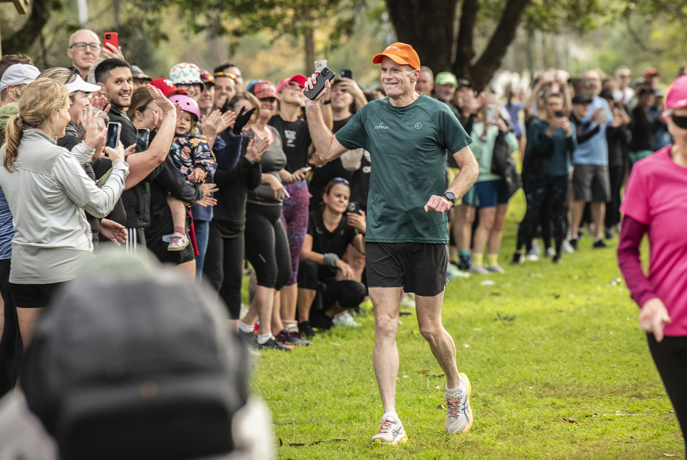 Scolyer reached his 250th Parkrun in June last year.