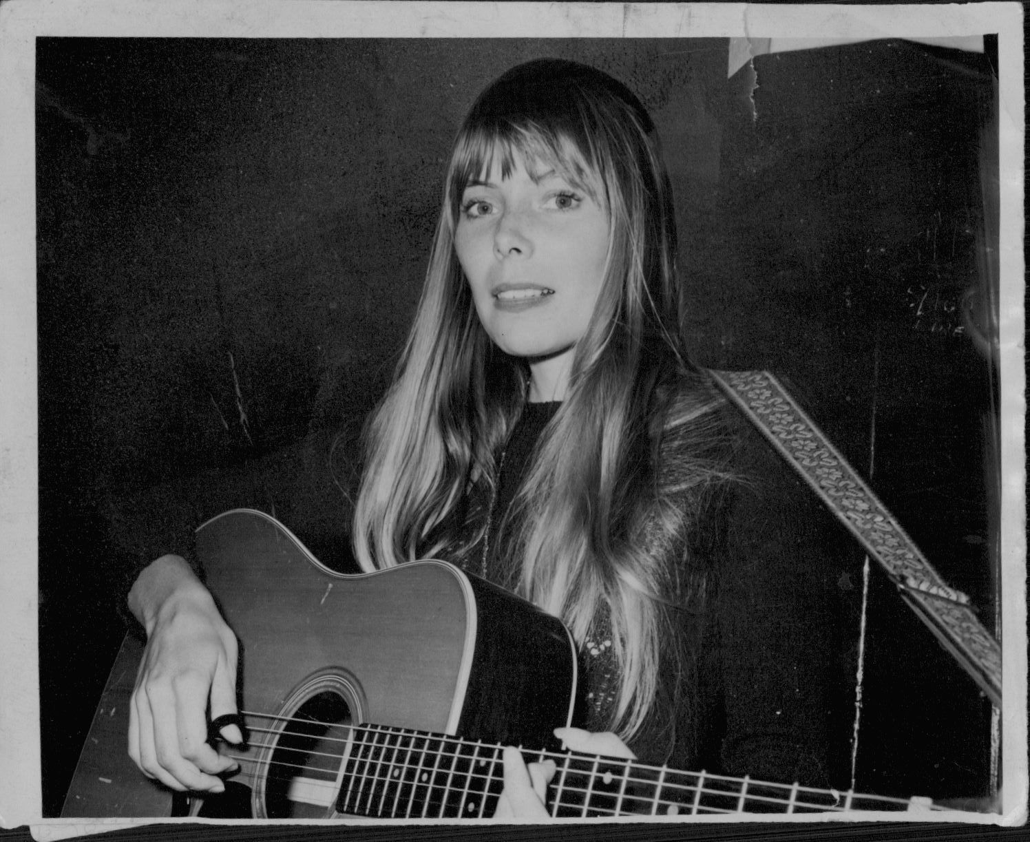Joni Mitchell -- Canadian Born Folk Singer. September 01, 1968. (Photo by Universal Photo).