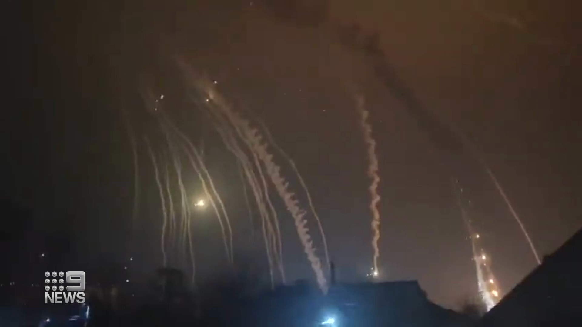 Ukrainian Forces say they have shut down a Russian aircraft flying over Kyiv.