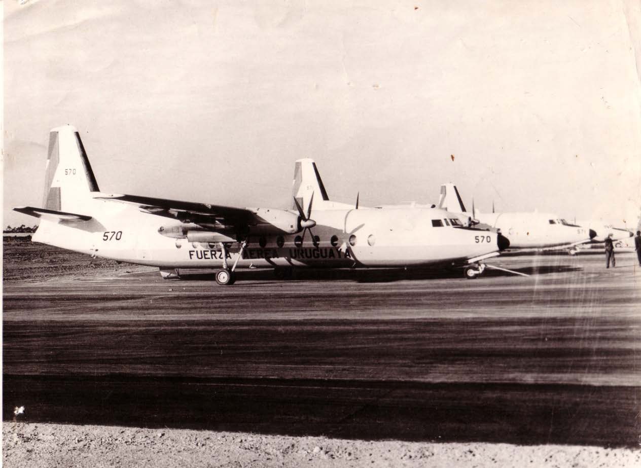 The plane took off from Montevideo in Uruguay.