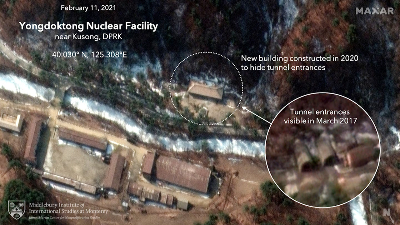 New satellite images reveal North Korea took recent steps to conceal nuclear weapons site