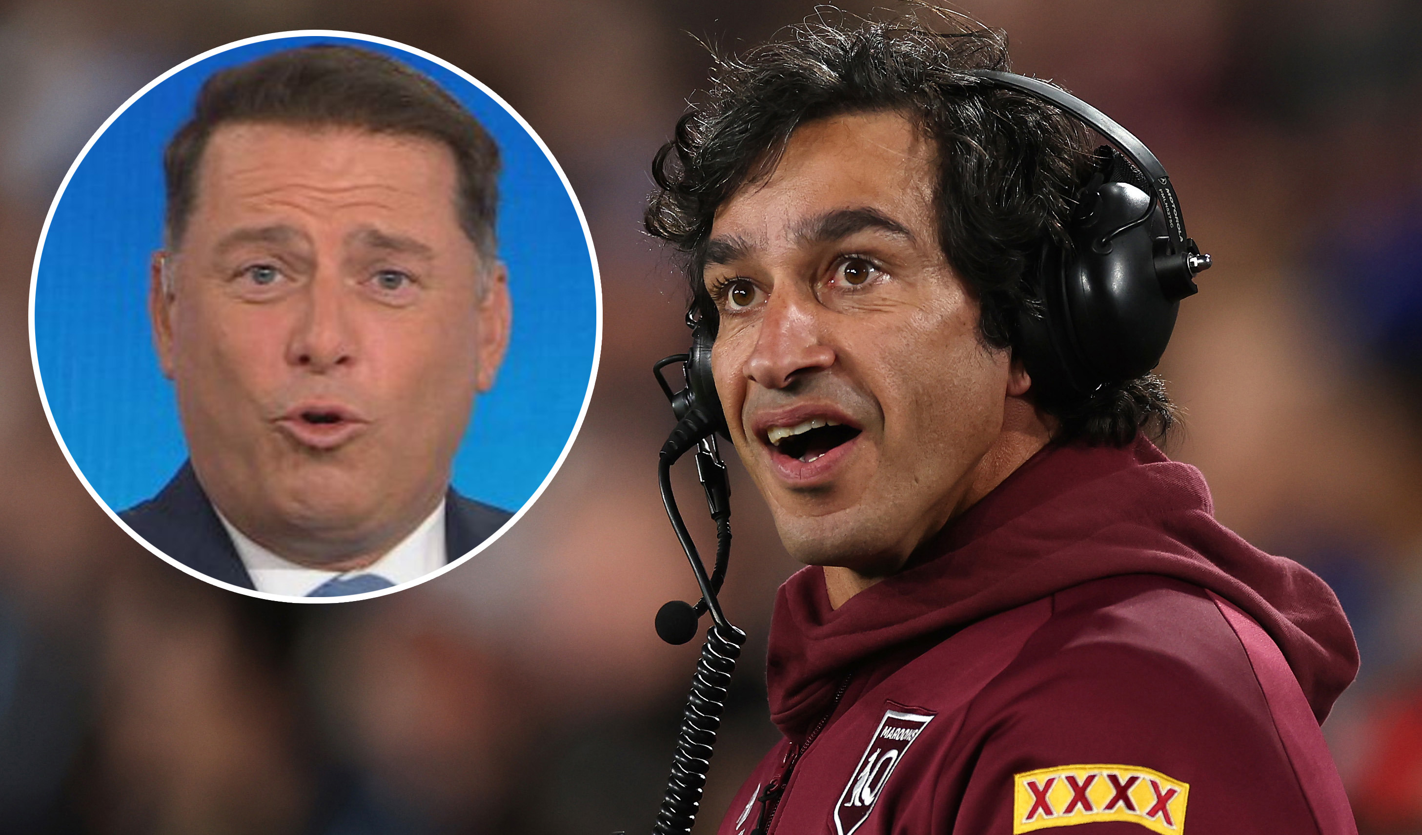 Karl Stefanovic has called out Johnathan Thurston ahead of their pool showdown.