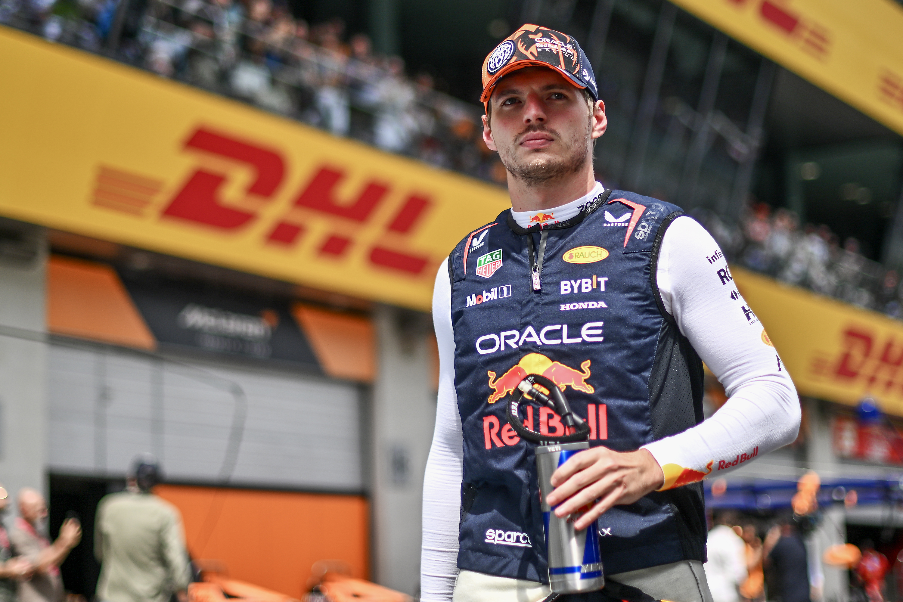 Max Verstappen of the Netherlands and Oracle Red Bull Racing during the F1 Grand Prix of Austria at the Red Bull Ring on June 30, 2024 in Spielberg, Austria.(Photo by Vince Mignott/MB Media/Getty Images)