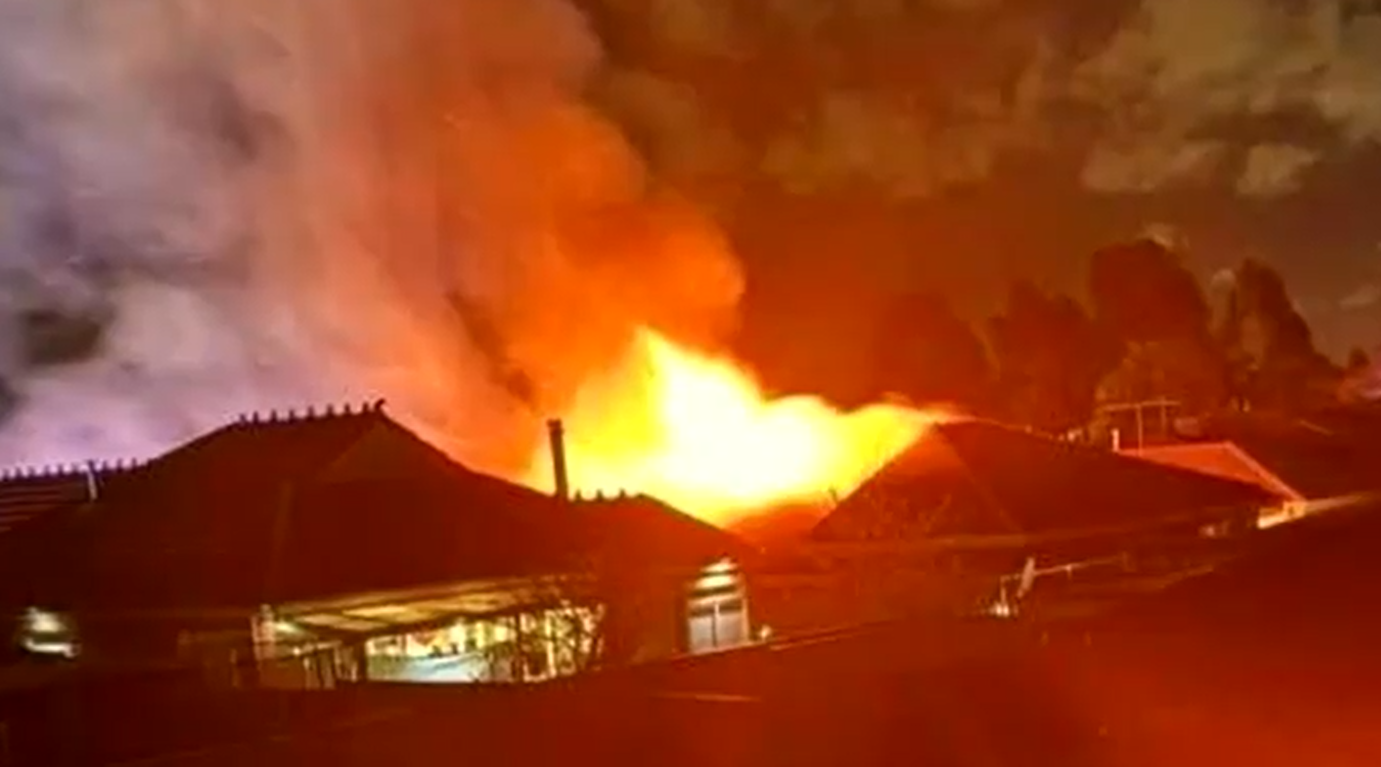 Fire at home in Hillside, Melbourne