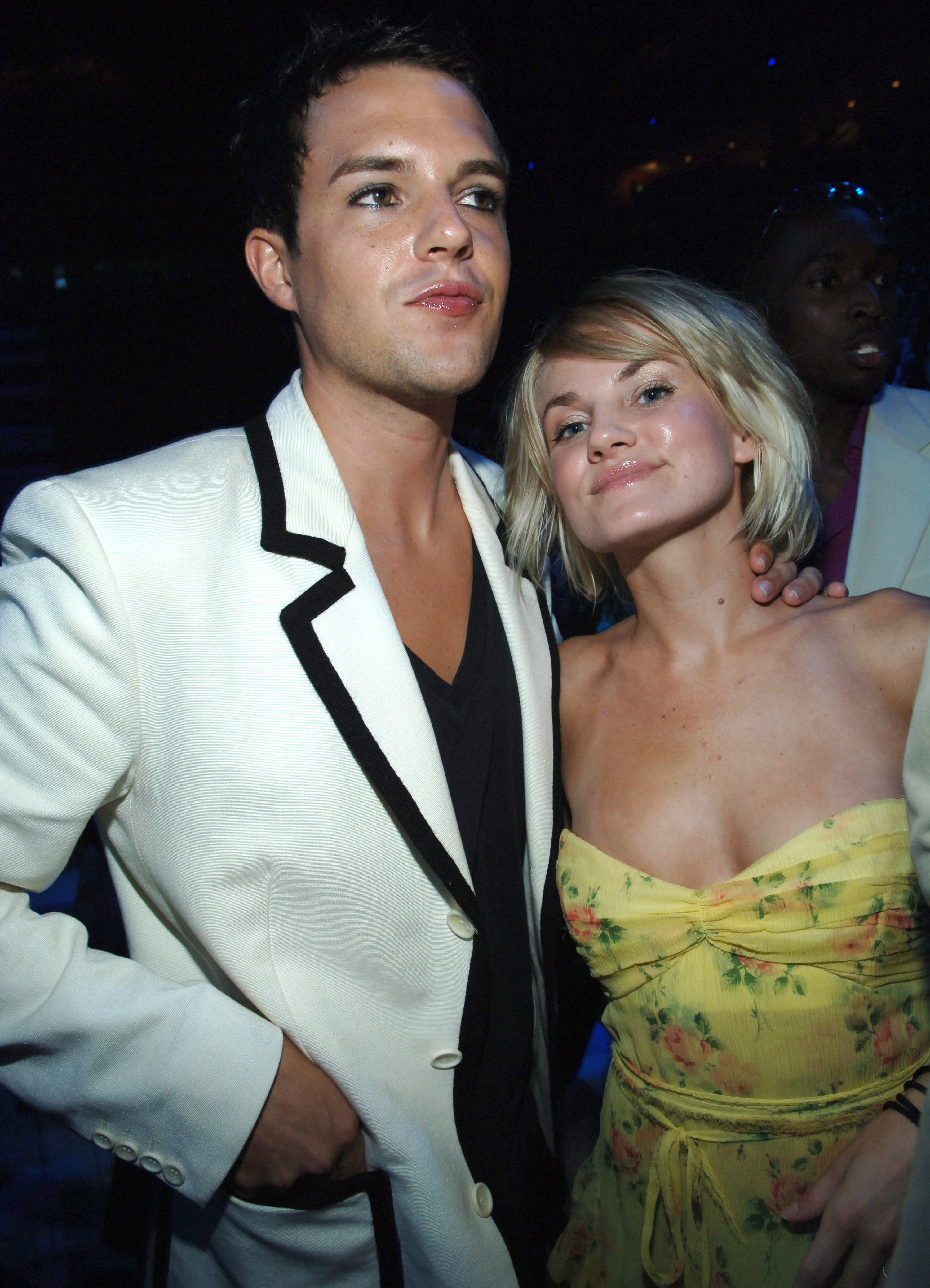 Brandon Flowers and wife Tana