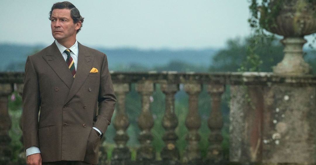 Dominic West as Prince Charles in The Crown Season 5.