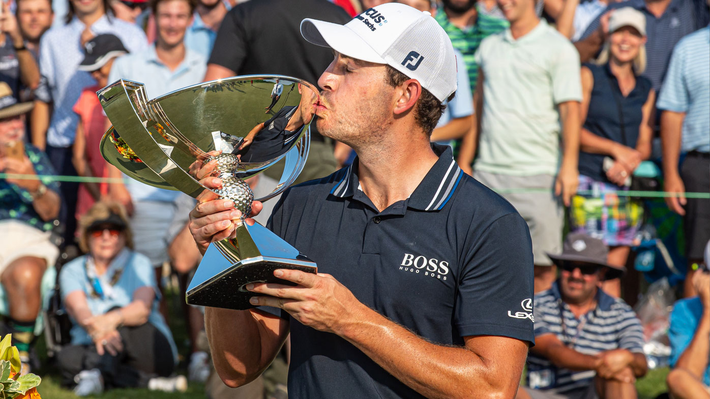 Patrick Cantley claims the FedEx cup.